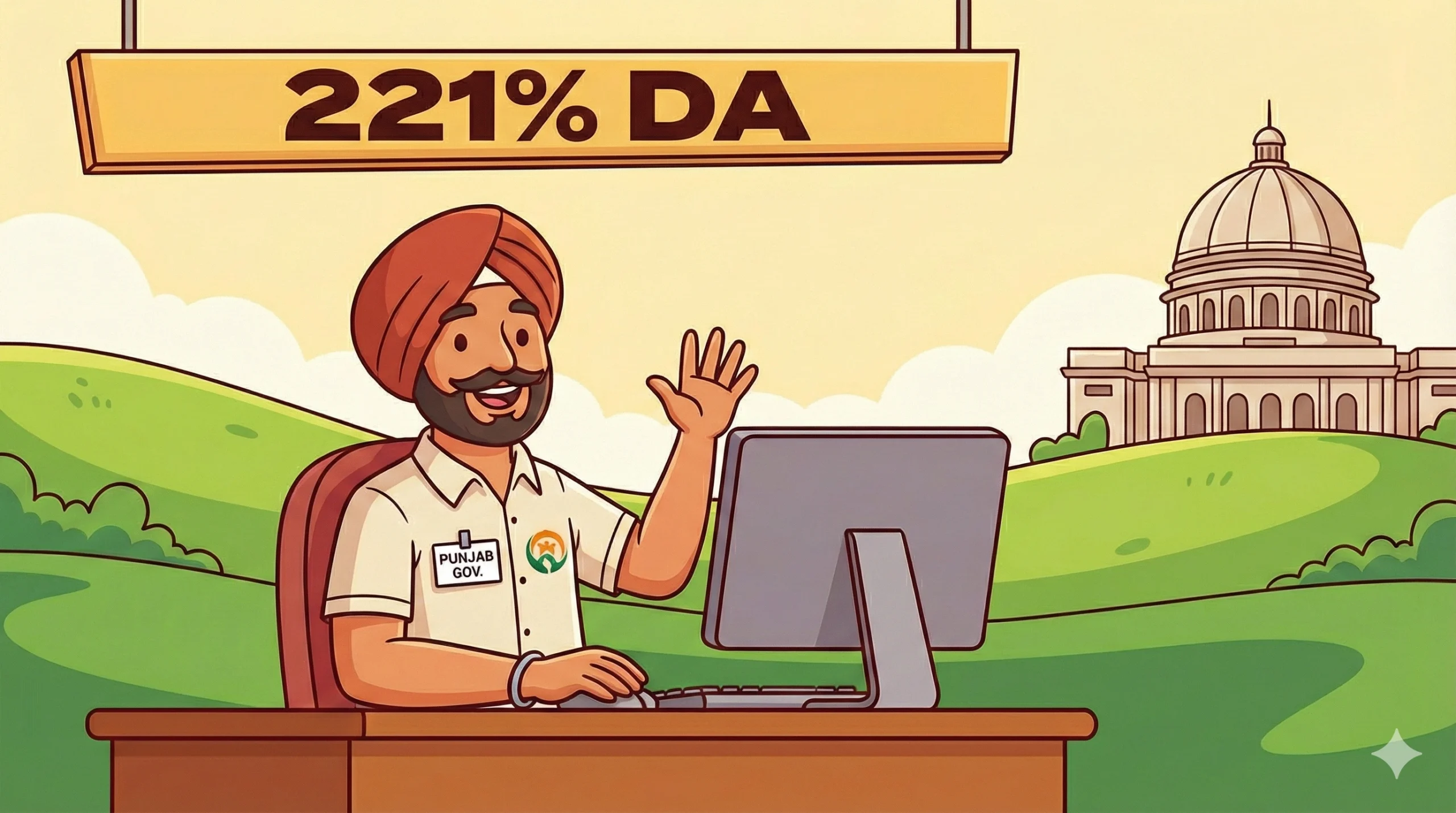 221% da for punjab government employees