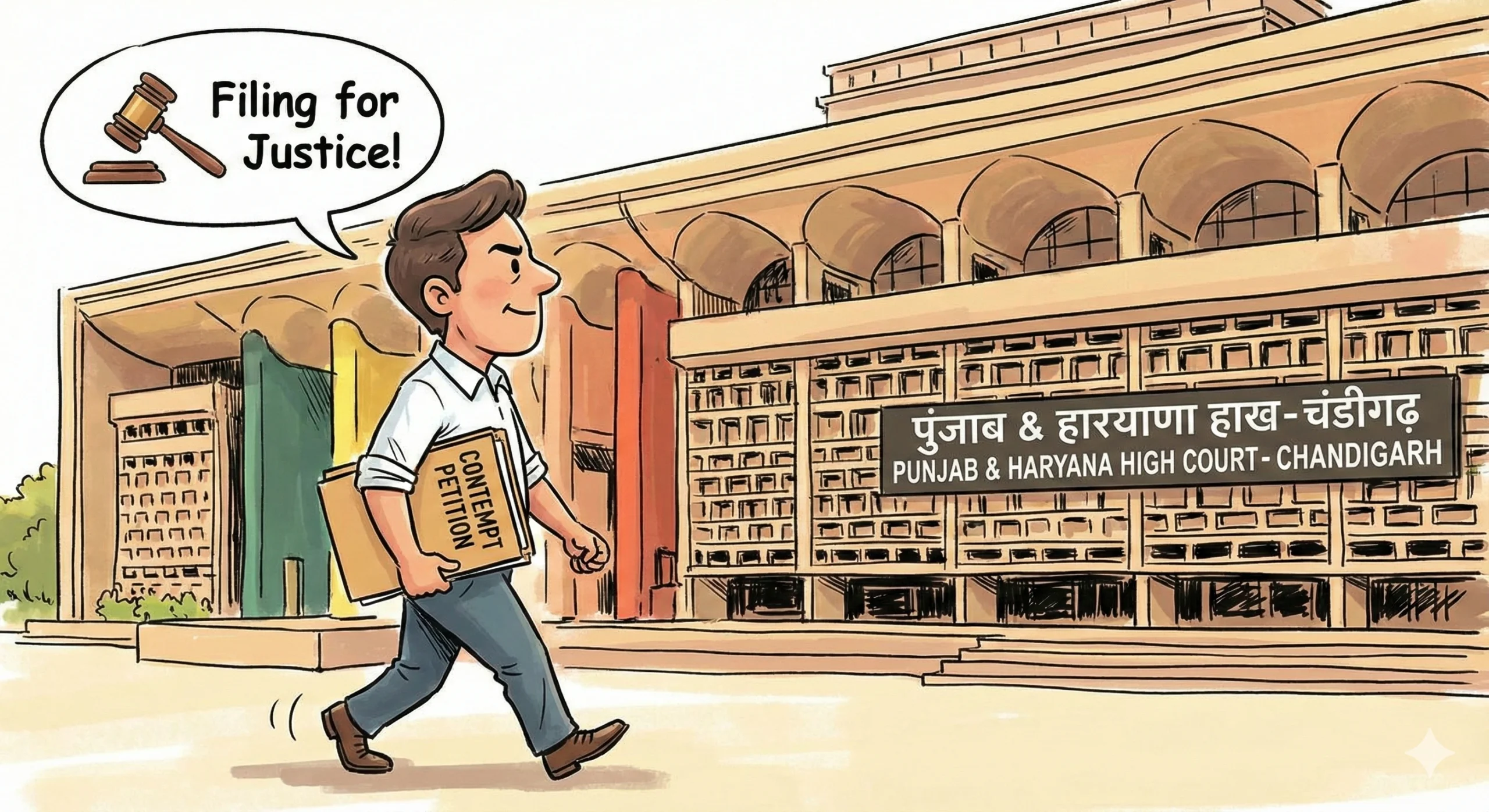 contempt petition high court punjab and haryana